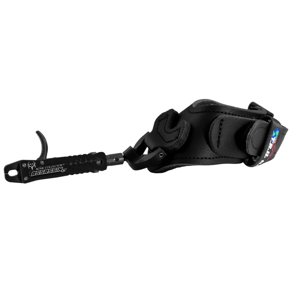 T.R.U. Ball Archery Bone Collector Assassin XT Buckle Black Junior Release BCAB-BK-JR