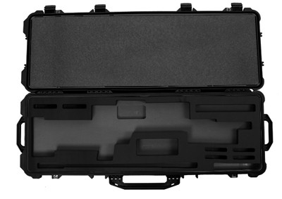 Pelican custom hard case for Desert Tech SRS Black