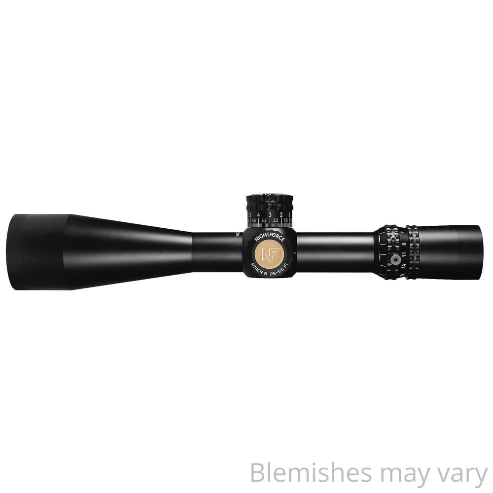Nightforce ATACR - 5-25x56mm F1 ZeroStop .1 Mil-Radian DigIllum PTL Mil-XT Blemished Riflescope C616