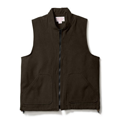 Filson Moleskin Vest Liner Brown MD 10035