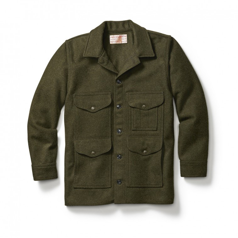 Filson Mackinaw Crusier (Ak Fit) ForestGrn XS FCO-010195 FIL-10043-ForestGrn-XS