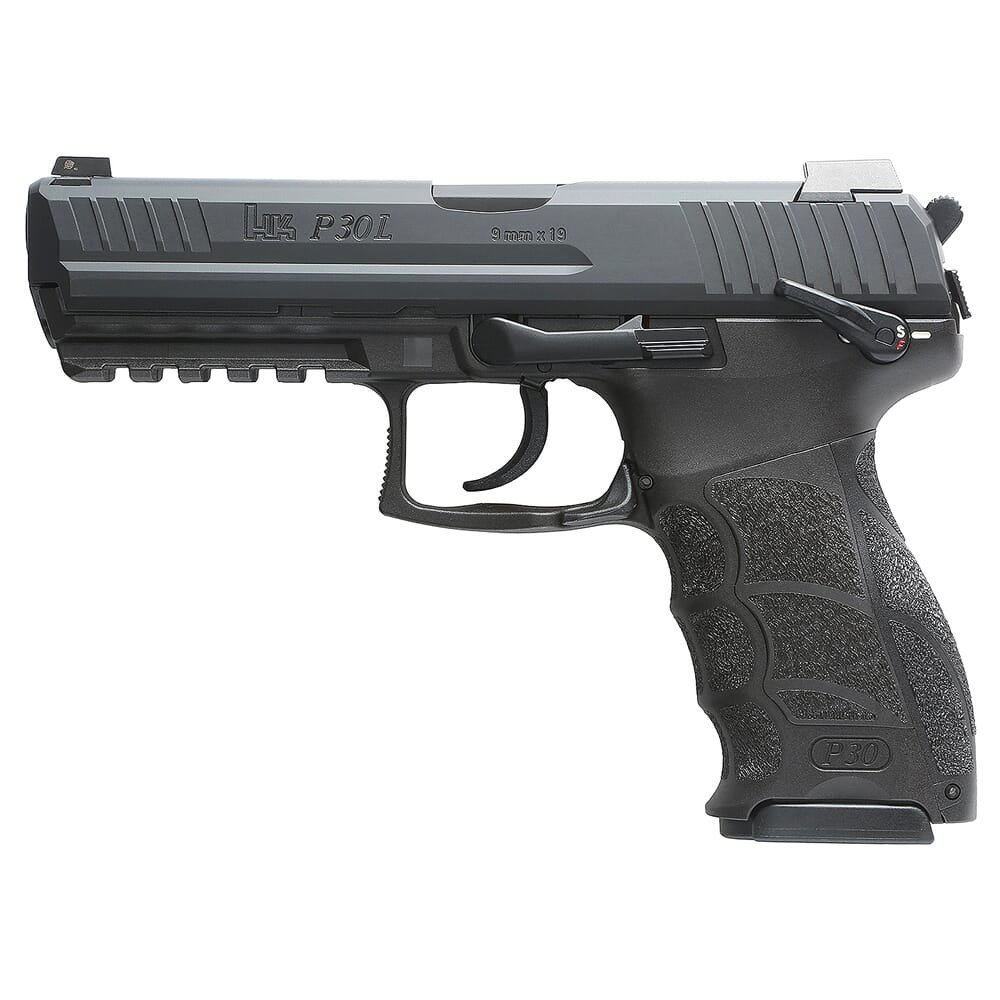 HK P30L V3 9mm 4.45" Bbl Pistol w/Ambi Safety Decocker & (2) 10rd Mags 81001099