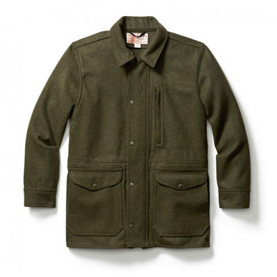 Filson Wool Mile Market Jacket Xlong Forest Green 2XL 10229