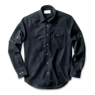 Filson Mens XS Indigo Wool Scout Shirt 10388-IN