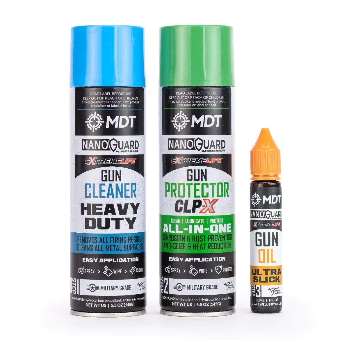 MDT Nanoguard 3 Standard Step Cleaning Kit 115845-GCL