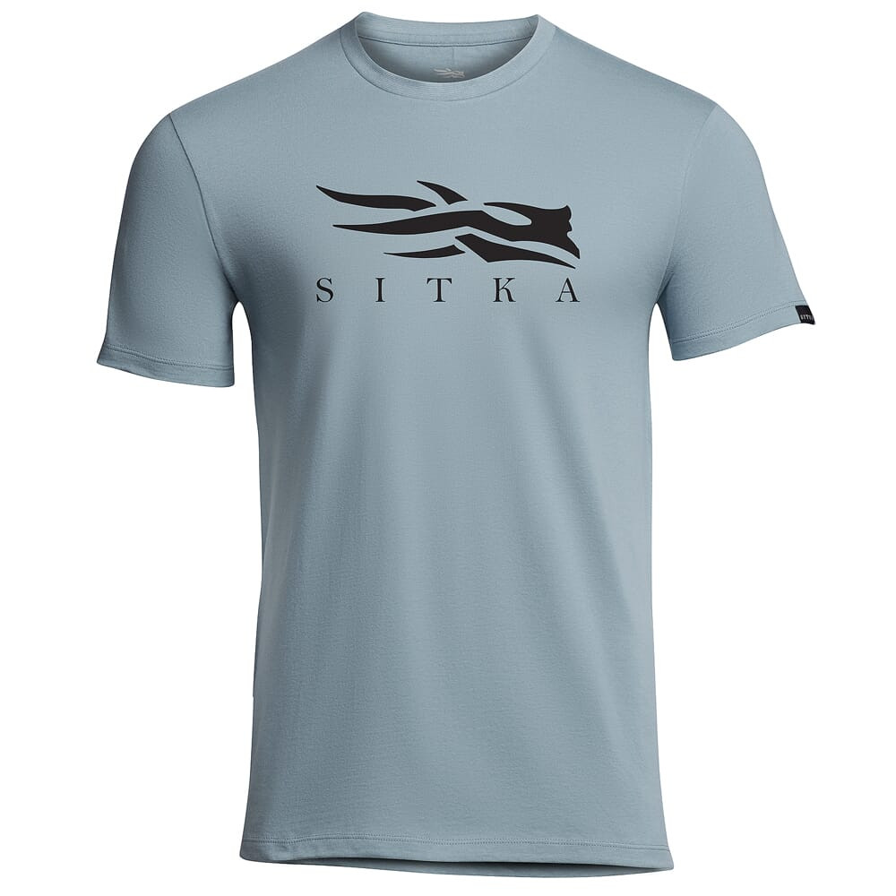 Sitka Gear Icon Tee Flint Blue Medium 600087-FB-M