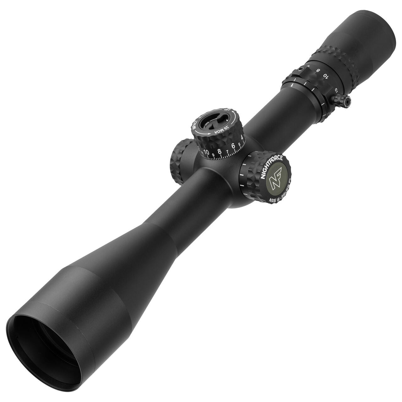 Nightforce NX6 6-36x56mm F1 FieldSet .250 MOA DigIllum MOA-XT First Focal Plane Reticle Riflescope C748