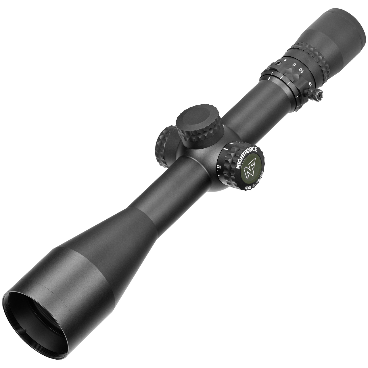 Nightforce NX6 6-36x56mm F2 Capped W/E .250 MOA Digillum FVR-1 Second Focal Plane Reticle Riflescope C749