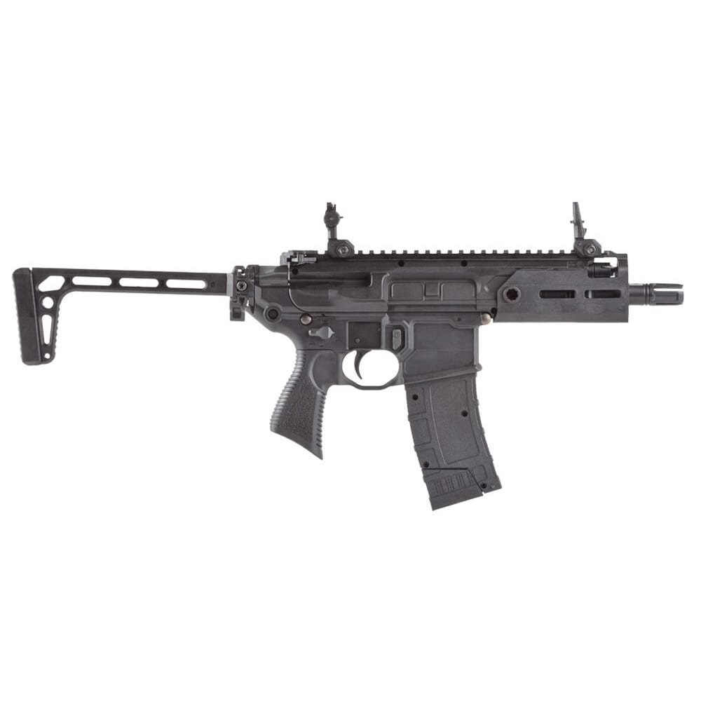 Sig Sauer MCX RATTLER 4.5mm Cal 12gr CO2 Steel BB Gun w/(1) 30rd Mag & Flip-up Front/Rear Sights AIR-RATTLER-BB
