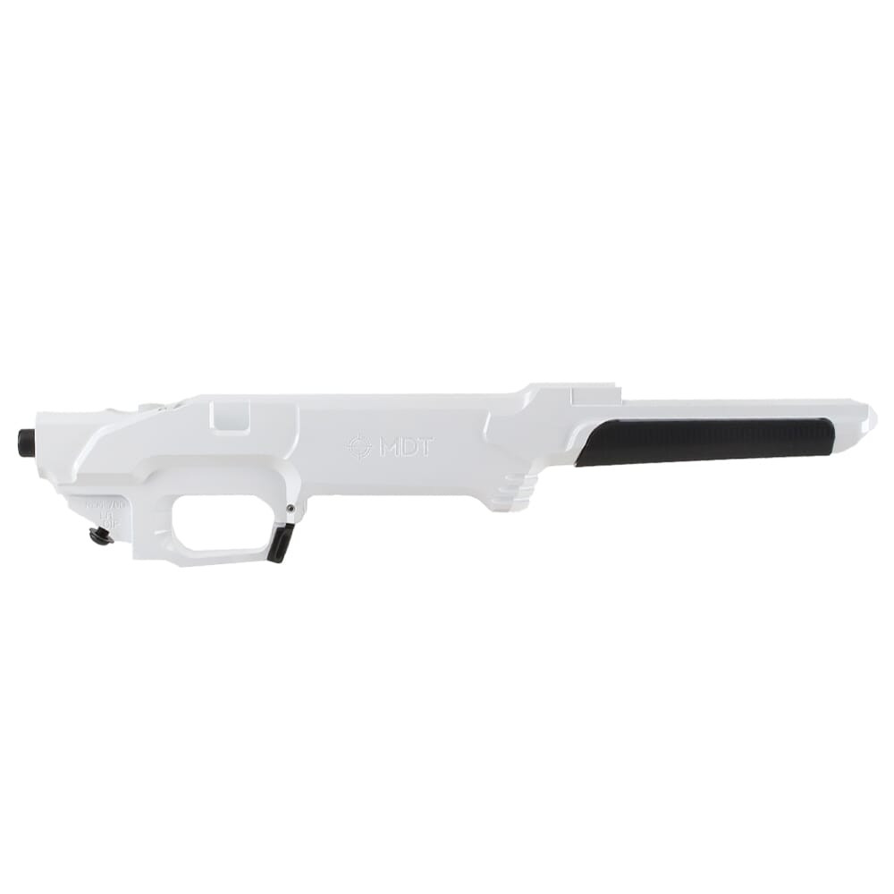 MDT ESS Remington 700 LA CIP 3.850 RH White Chassis 105862-WHT