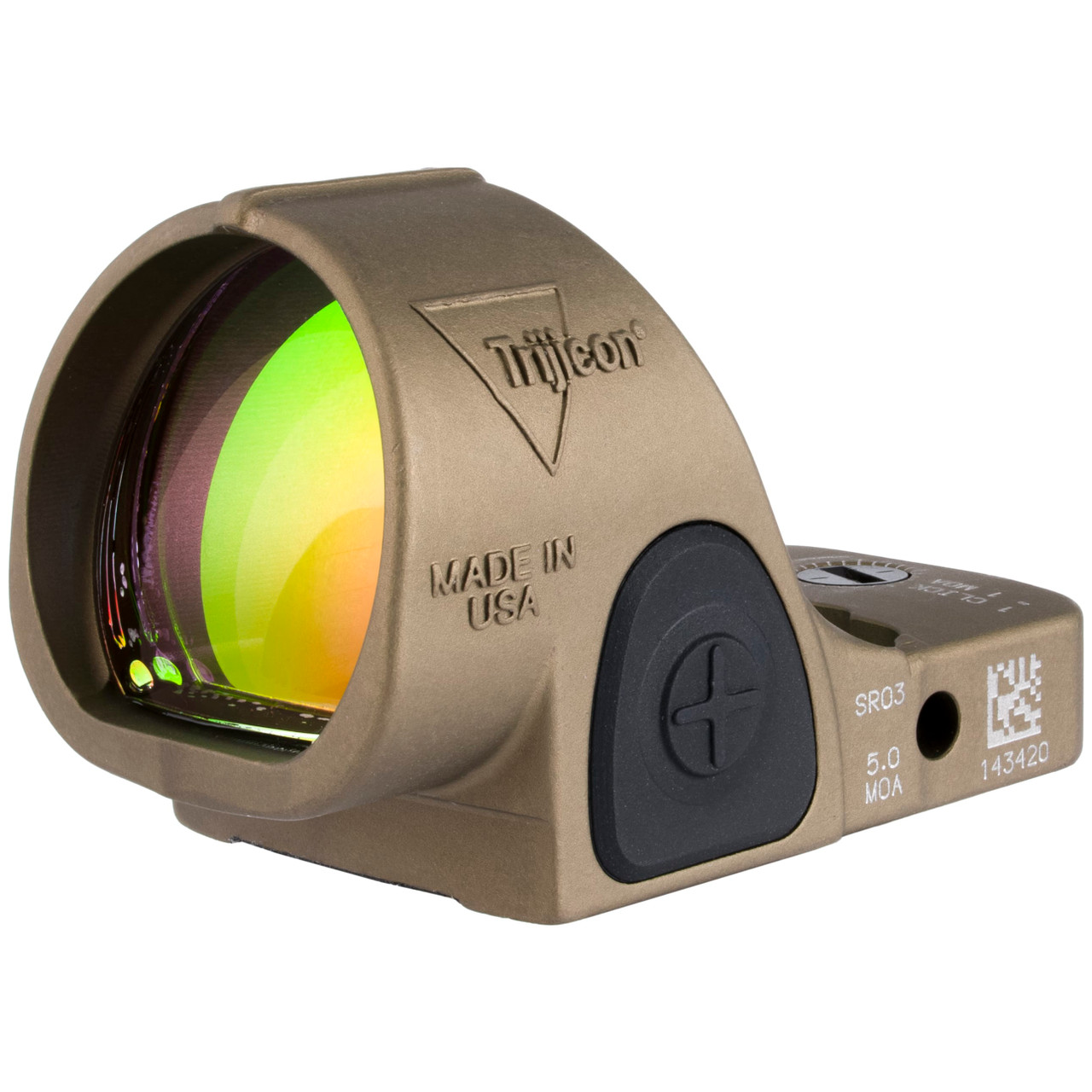 Trijicon SRO 5.0 MOA Adjustable LED Coyote Brown Anodized Red Dot SRO3-C-2500022