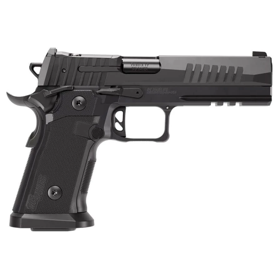 Sig Sauer P211 GT5 9mm 5" Bbl Blk SAO X-Ray 3 Optic Ready Alloy Grip Magwell Pistol w/(2) 21rd & (1) 17rd Steel Mags 211F-9-GT5