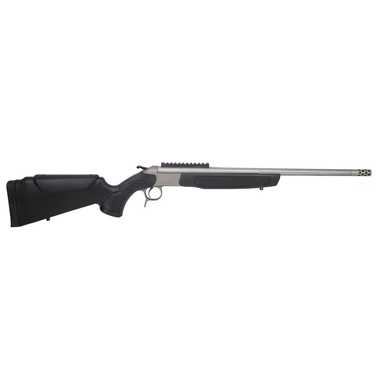 CVA Centerfire Scout SS TD .308 Win 20" 1:10" 5/8x24 Bbl Stainless Steel/Black Rifle w/Omni Brake & 0 MOA Pic Rail CR4437S