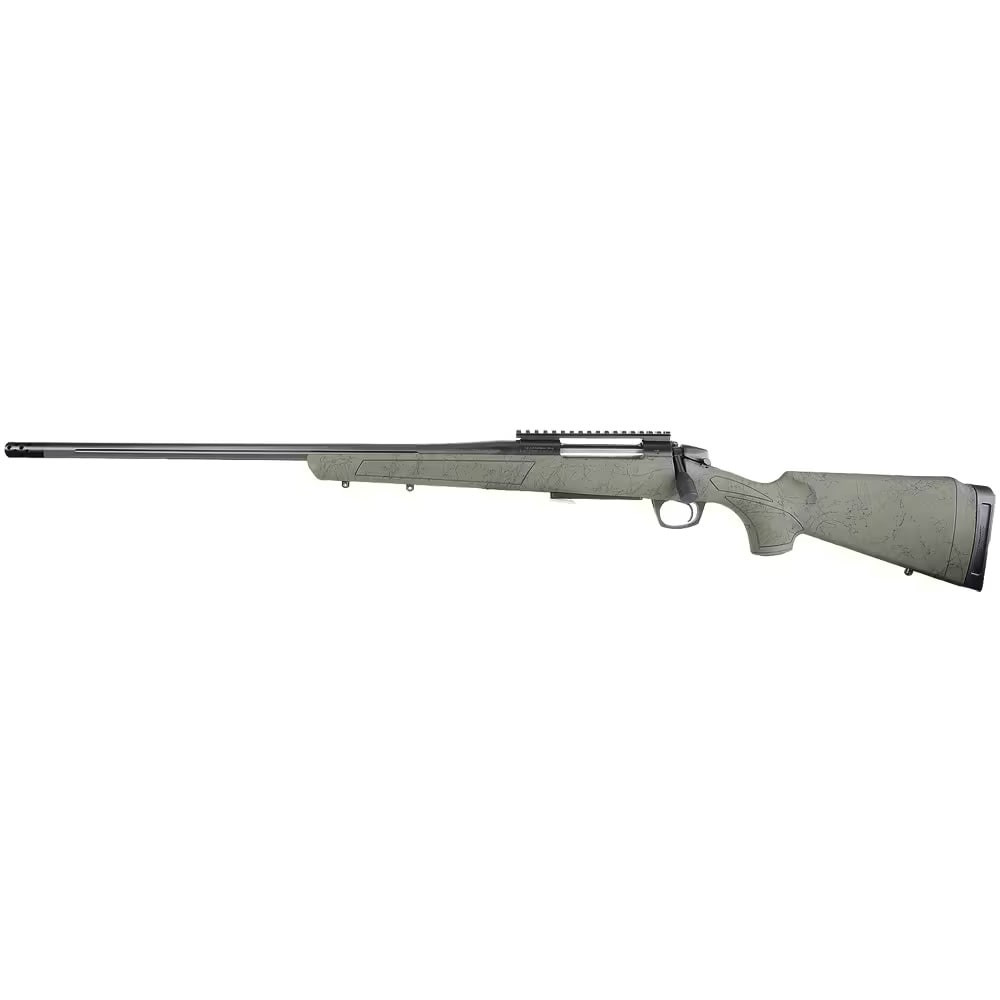 CVA Centerfire Cascade XT 6.5cm 22" 1:8" 5/8x24 Bbl Graphite Black/OD Green LH Rifle w/Omni Brake & 20 MOA Pic Rail CR3981GLH