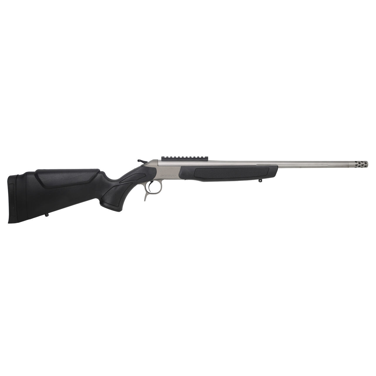 CVA Centerfire Scout SS TD .223 Rem 20" 1:9" 5/8x24 Bbl Stainless Steel/Black Rifle w/Omni Brake & 0 MOA Pic Rail CR4434S
