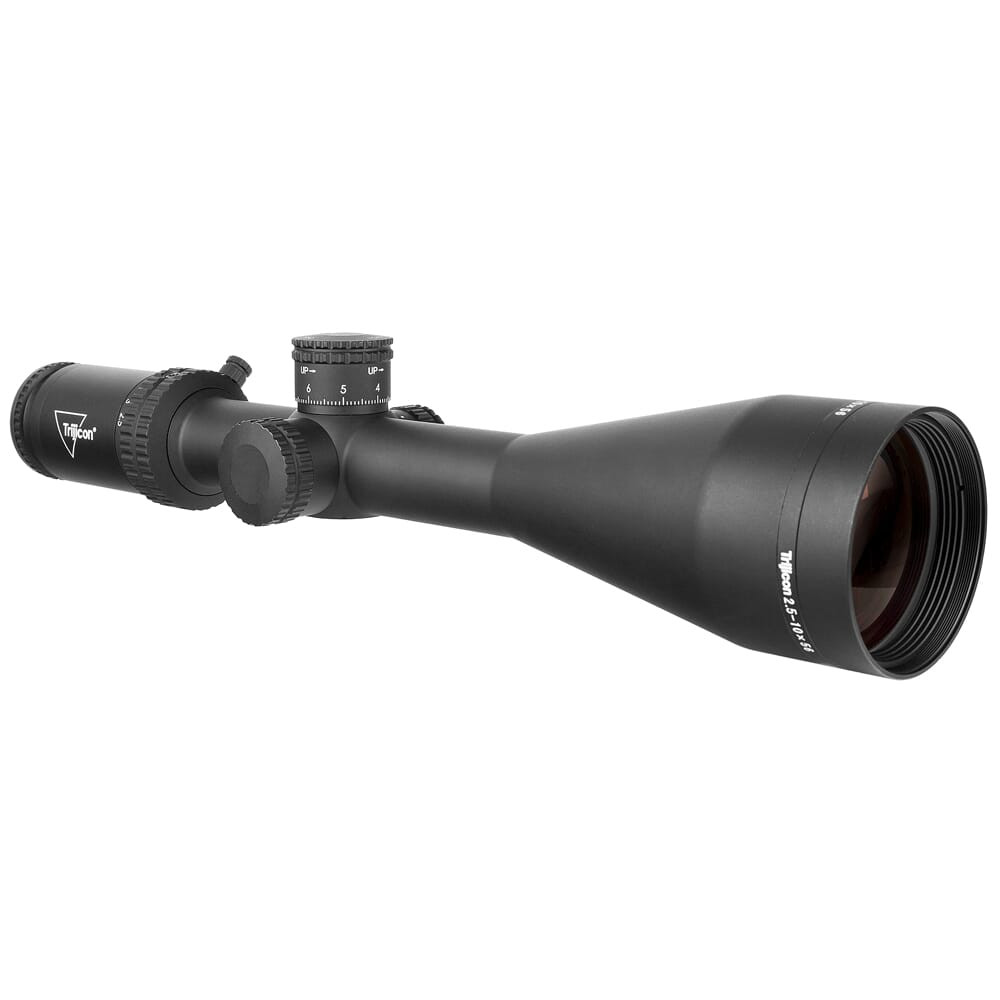 Trijicon Credo 2.5-10x56 SFP w/ Red MRAD Ranging, 30mm, Matte Black Riflescope 2900025