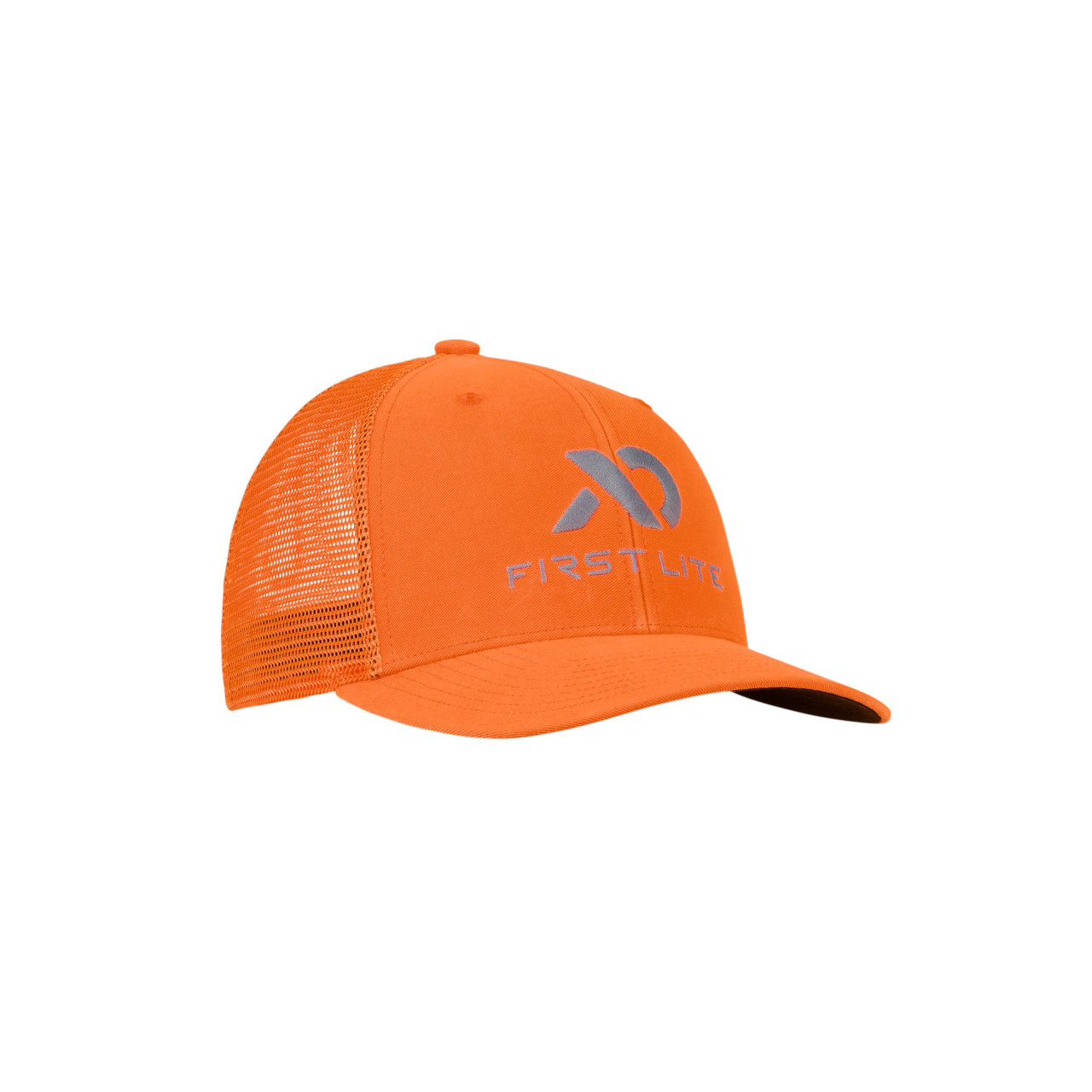 First Lite Trucker Hat Hunters Orange/Grey OS MATRKHGOS
