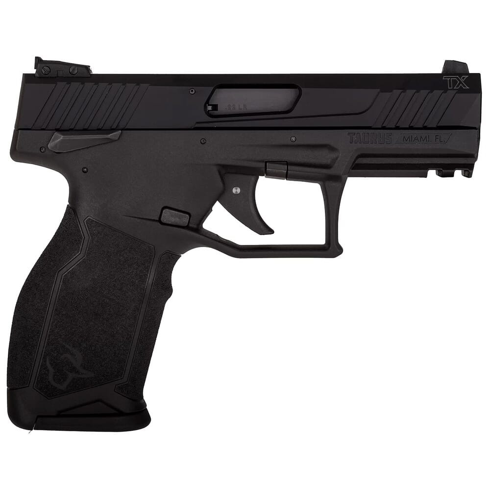 Taurus TX22 22LR 4" Bk/Bk Pistol w/(2)16rd Mags 1-TX22141