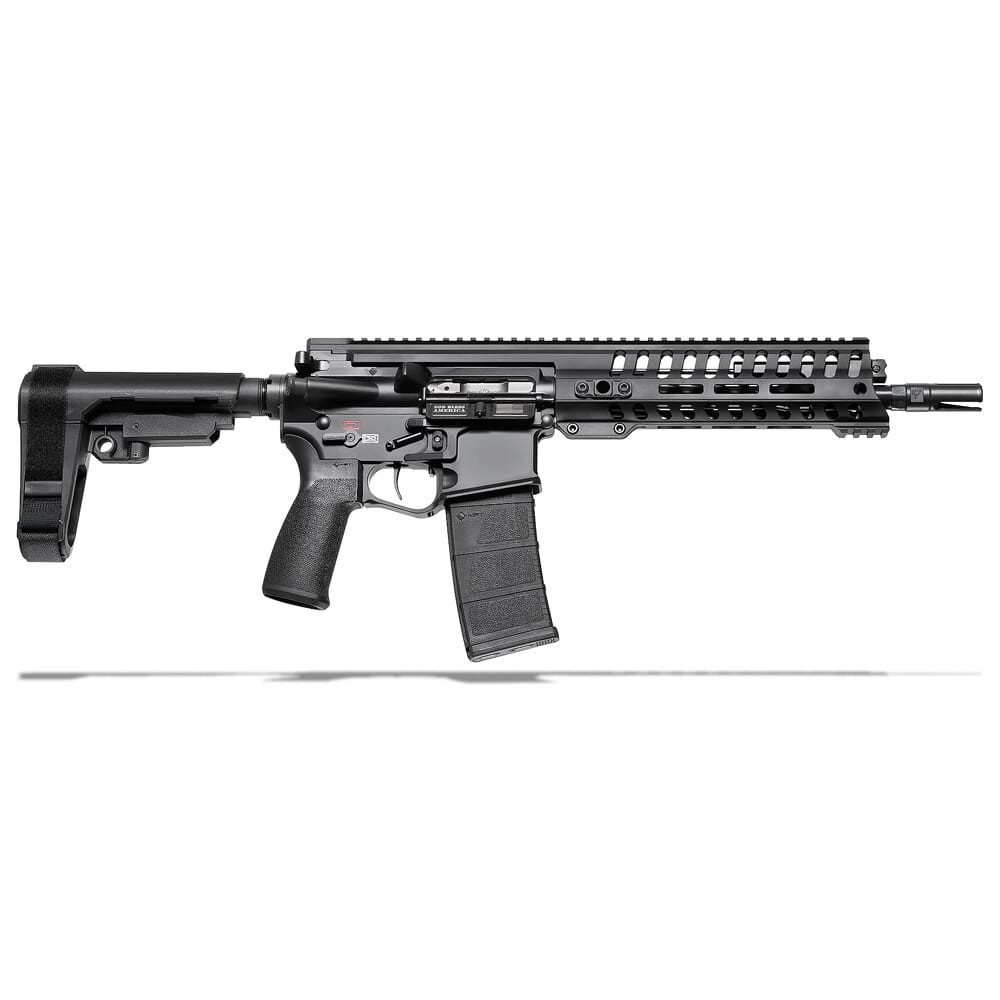 POF P415 .300 Blackout 10.5" Bbl Black Pistol w/9" Rail, 5 Position Piston Gas Block, and SB-A3 Brace 01513