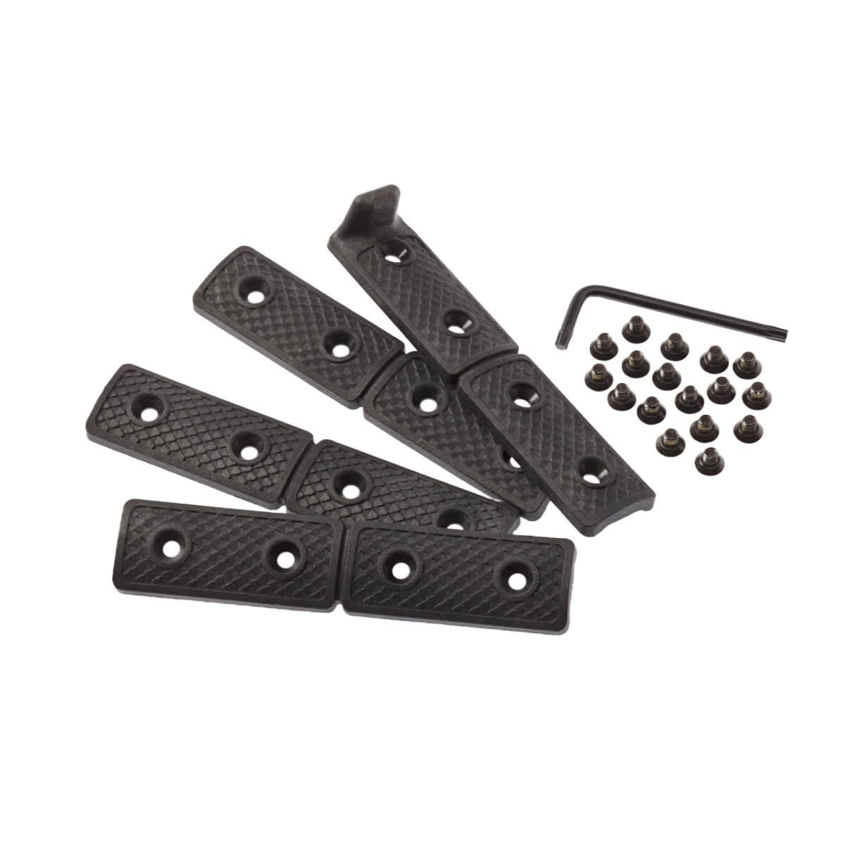 LWRCI IC/REPR/SIX8 Black Rail Panels 200-0103A01