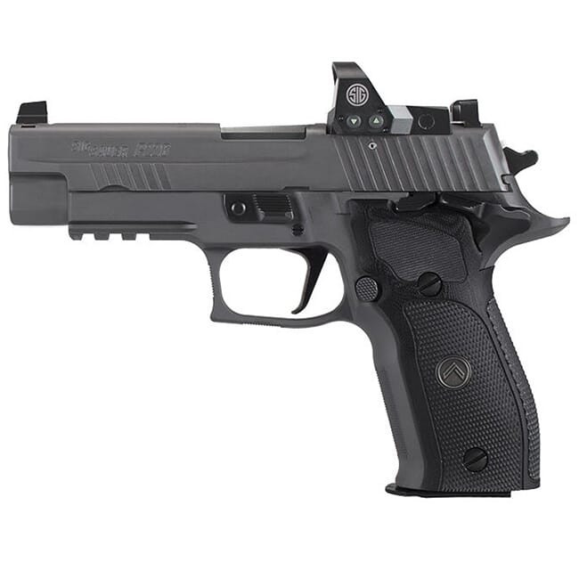 Sig Sauer P226 9mm 4.4" Legion Gray SAO G10 Grip 15rd E26R-9-LEGION-SAO-RX