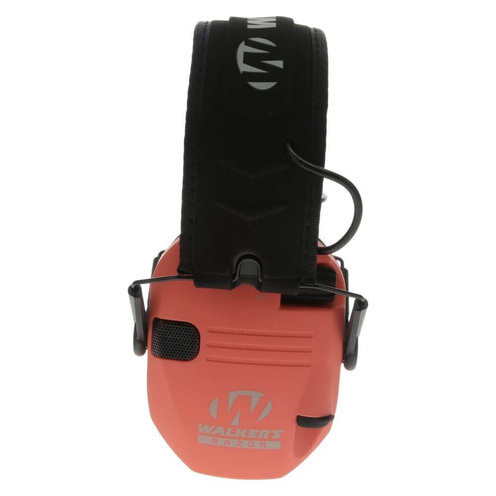 Walker's Razor Slim Electronic Muff Coral Electronic Ear Ear Muffs GWP-RSEM-COR