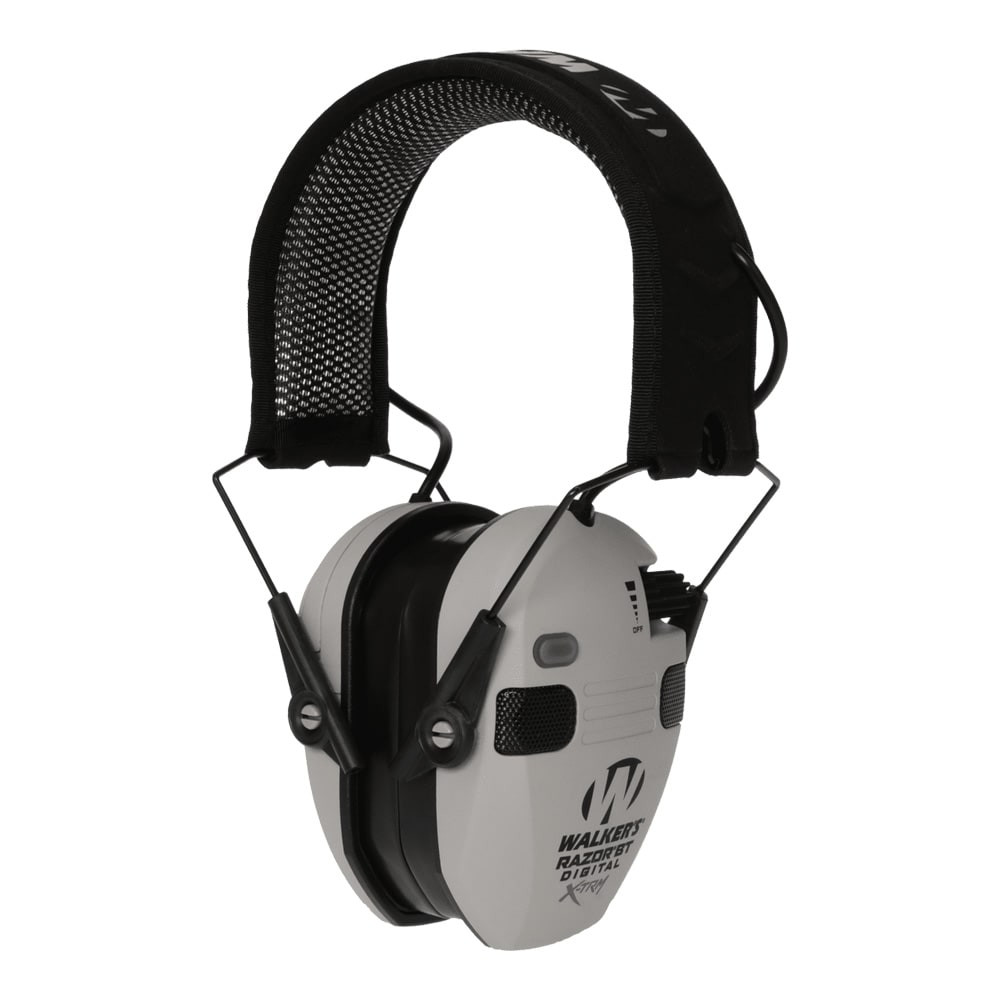 Walker's Razor Digital X-TRM Bluetooth Grey Electronic Ear Ear muffs GWP-XDRSEM-BT-GY