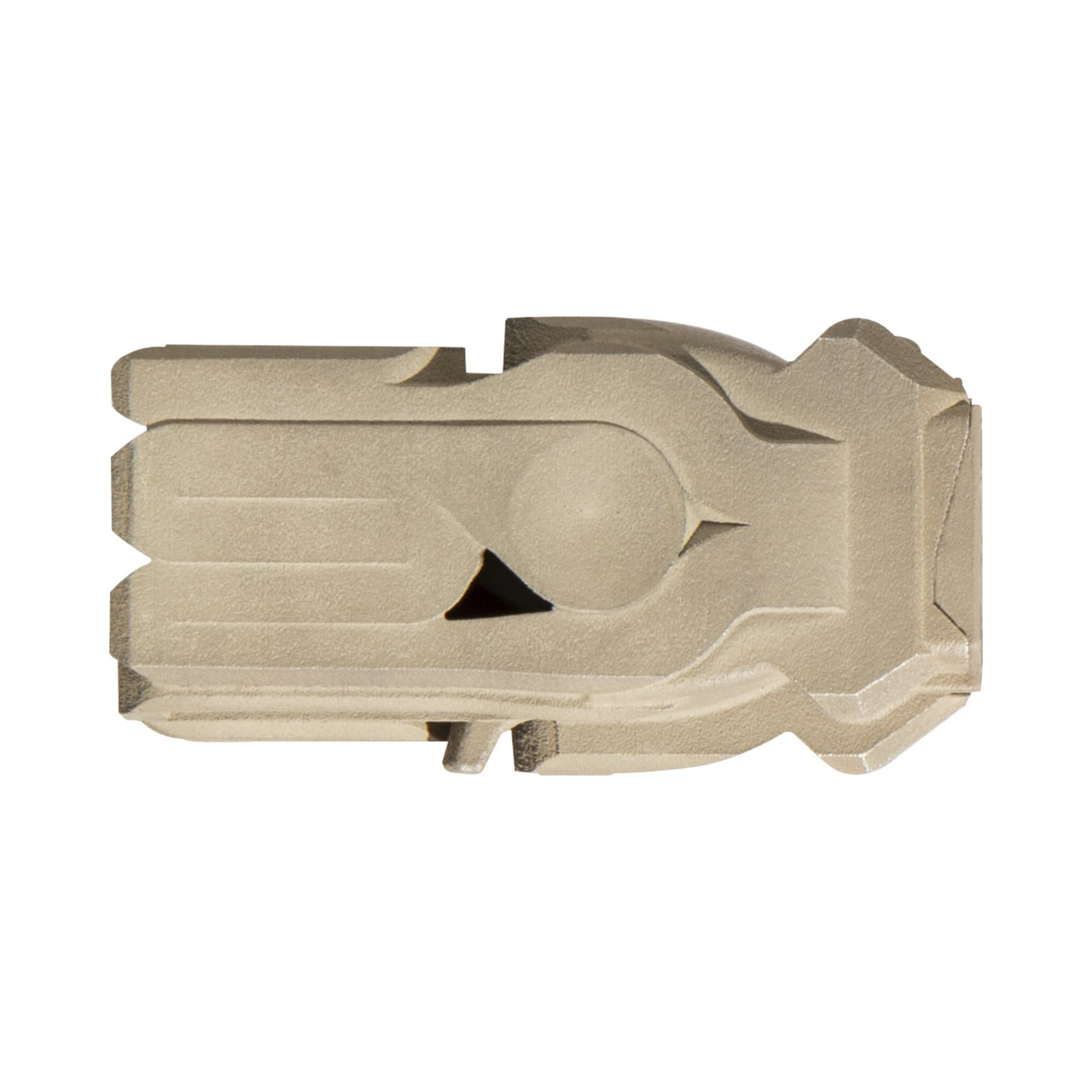 Strategic Sciences MFMD 5.56 1.3" OTB 1/2x28 Direct Thread FDE Muzzle Device MFMD-5.56-1.3-MD-1/2X28-FDE
