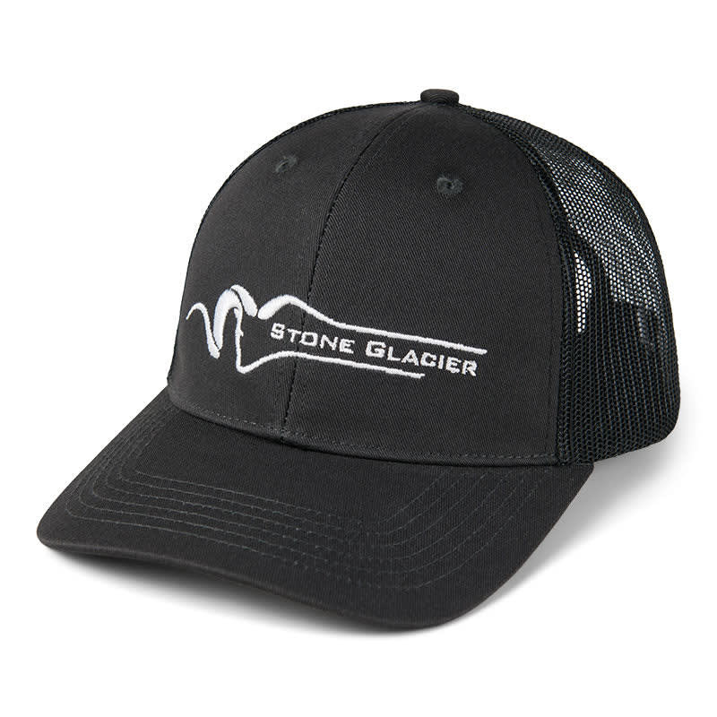 Stone Glacier Classic Trucker Hat Charcoal One Size Fits Most 60007-CB-OSFM