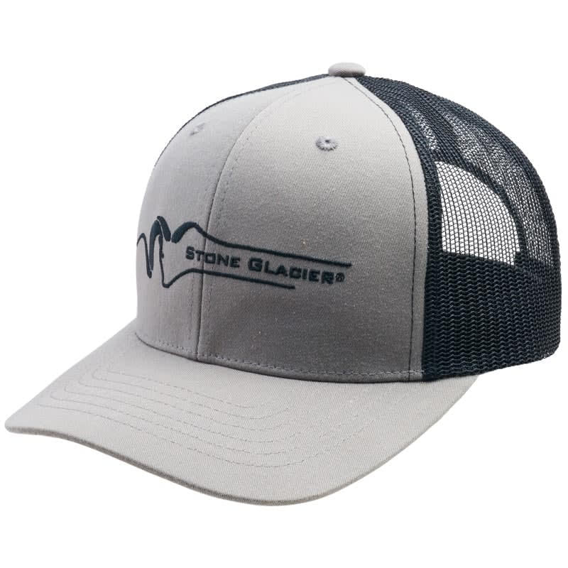 Stone Glacier Classic Trucker Hat Stone Grey One Size Fits Most 60007-SG-OSFM