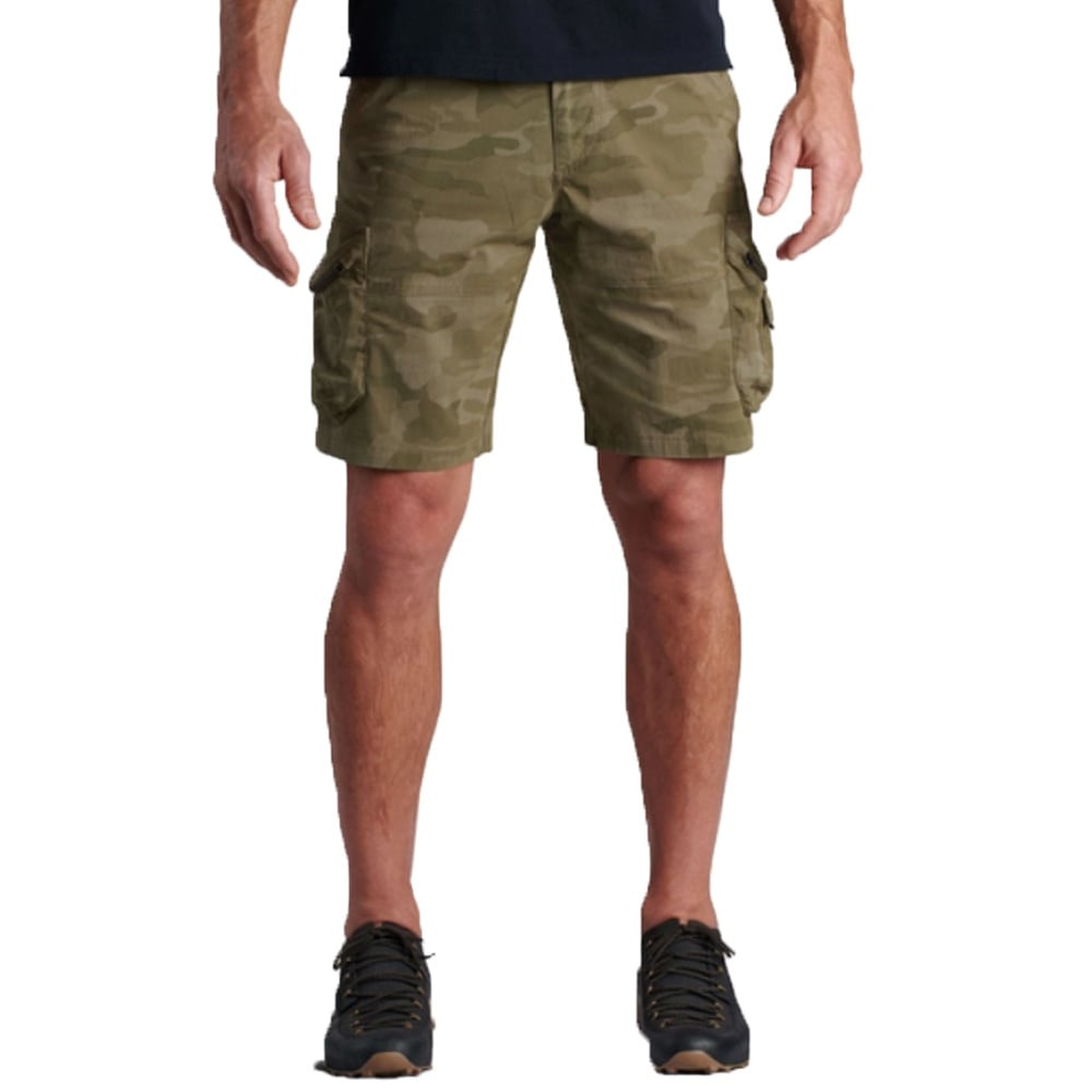Kuhl Ambush Cargo Shorts Green Camo Men's Size 28x12 5149-GRCA-M-28-12