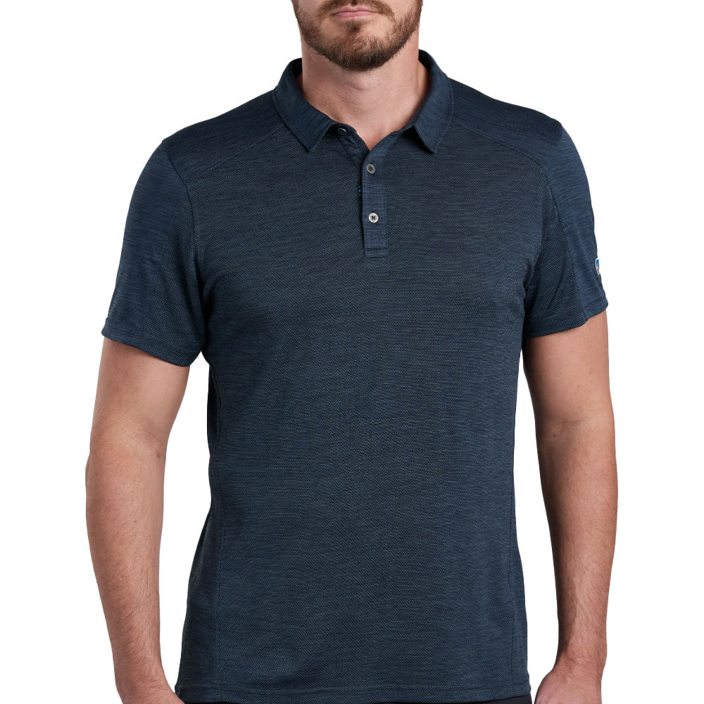 Kuhl De Fakto Polo Short Sleeve Pirate Blue Men's Size L 7549-PB-M-L