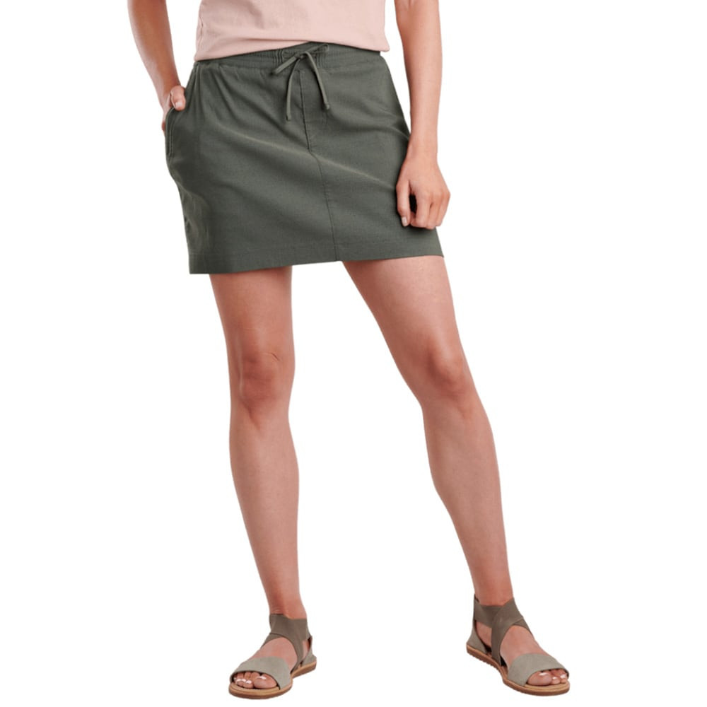 Kuhl Haven Skort Skorts Black Olive Women's Size L 6432-BKOL-W-L