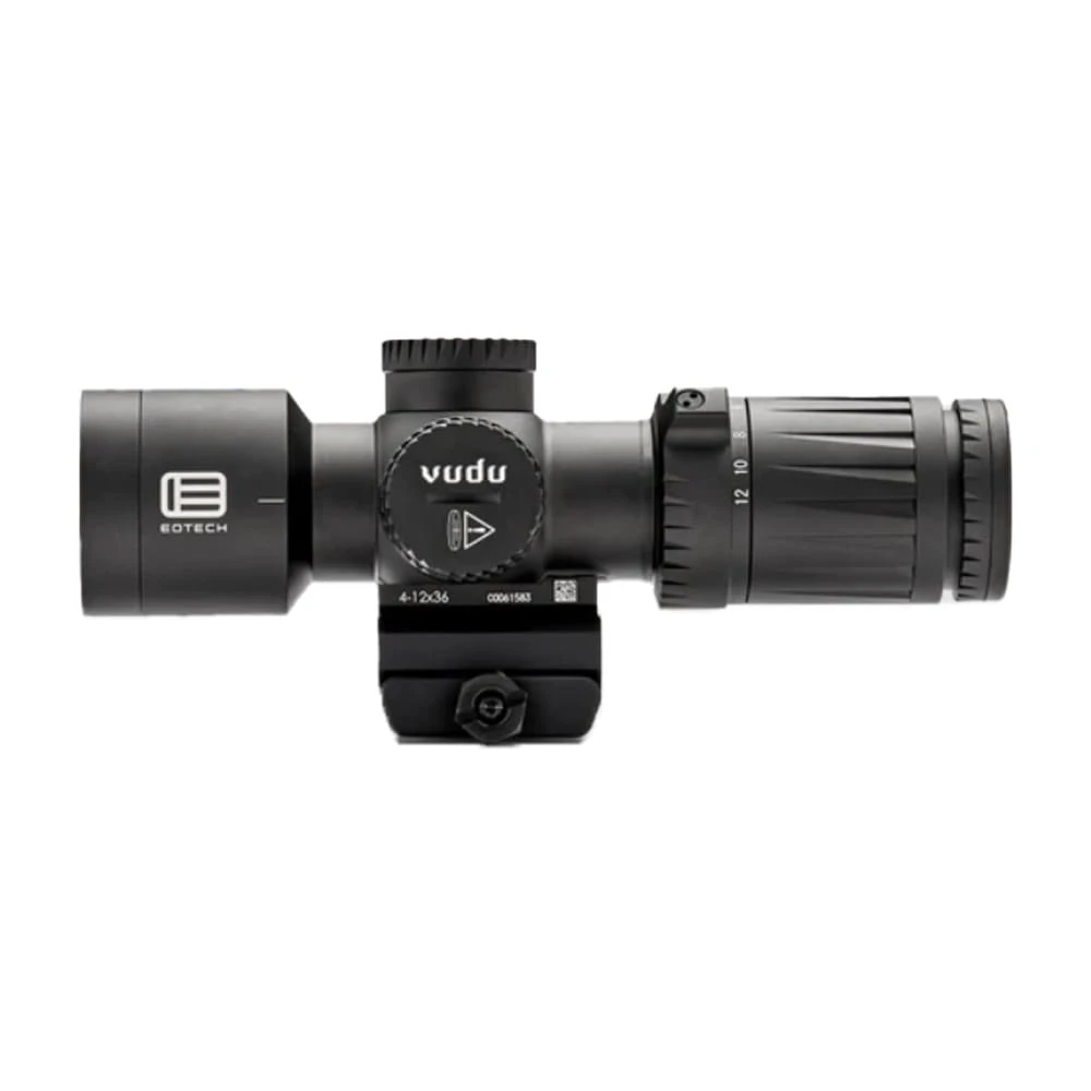 EOTech Vudu 4-12x Compact 4-12x36mm FFP MR5 Reticle (MRAD) Ultra-Short Riflescope w/Integrated Mount VDU4-12FFMR5