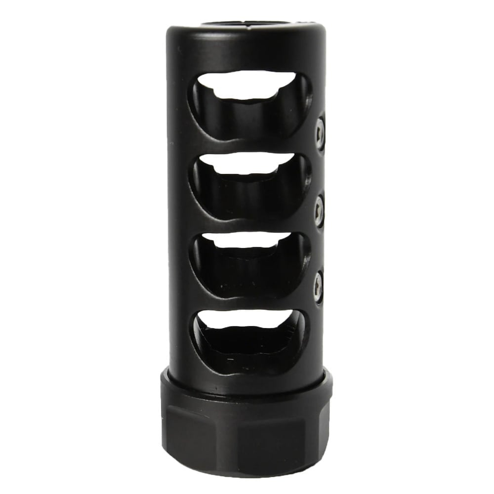 American Precision Arms Gen 4 Micro Bastard Self Timing Muzzle Brake 5/8x24 .22 Nitrided G4M5822N
