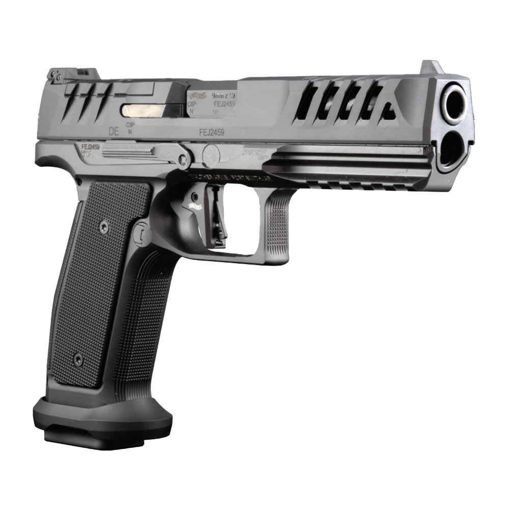 Walther Arms Meister Manufaktur Black Ribbon 9mm 5" Bbl PDP Full Size Steel Frame Match Pistol w/(3) 20rd Meister Mags 2882558