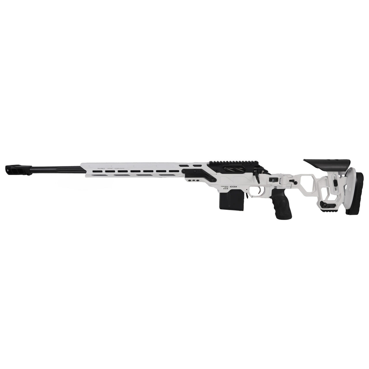 Cadex Defense CDX-R7 LCP .308 Win 24" 1:11.25 5/8"-24 TPI Bbl MX1 Muzzle Brake SA LH Rifle CDXR7-LH-LCP-308-24-BS20-I2F1N-HWB