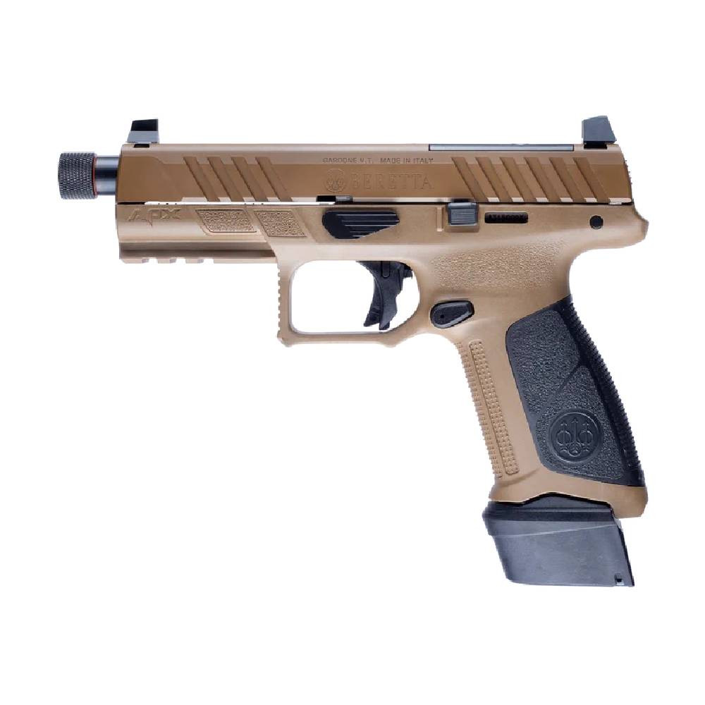 Beretta APX-A1 Compact Tactical, Threaded BBL FDE JAXA1C917TACFDE