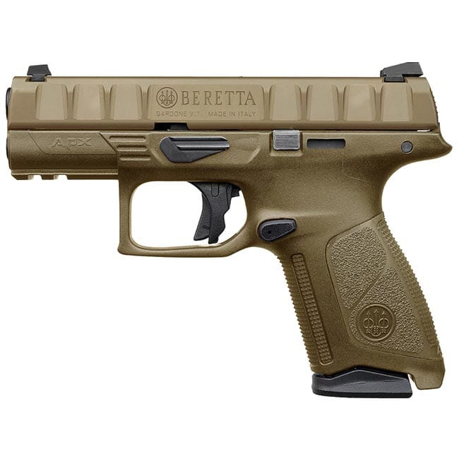Beretta APX Centurion FDE 9mm Striker Fired 10rd Pistol JAXQ92005