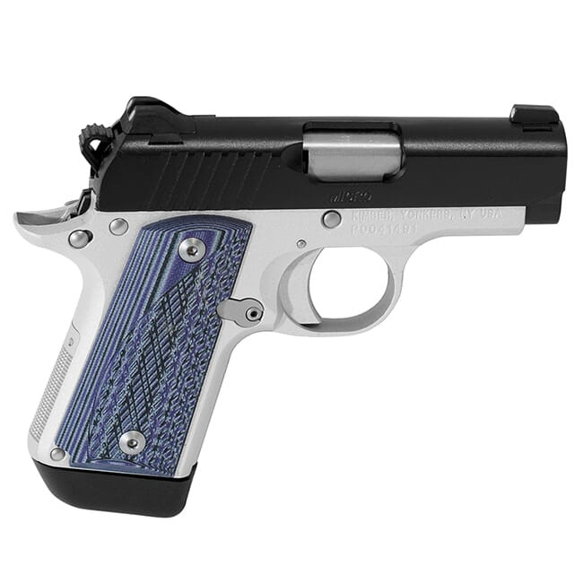 Kimber Micro Carry Advocate purple/black grips .380 ACP 3300086