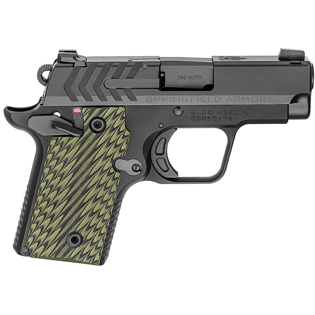 Springfield Armory 911 .380 ACP Black (w/ 2 magazines) Pistol PG9109