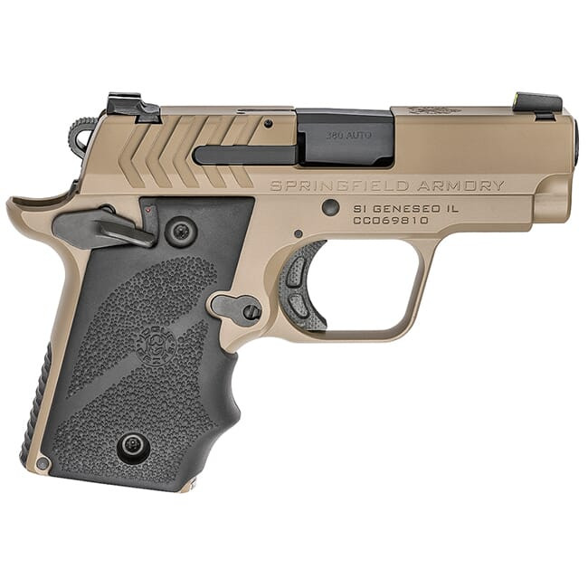 Springfield Armory 911 .380 ACP Desert FDE Pistol (w/ 2 magazines) PG9109F