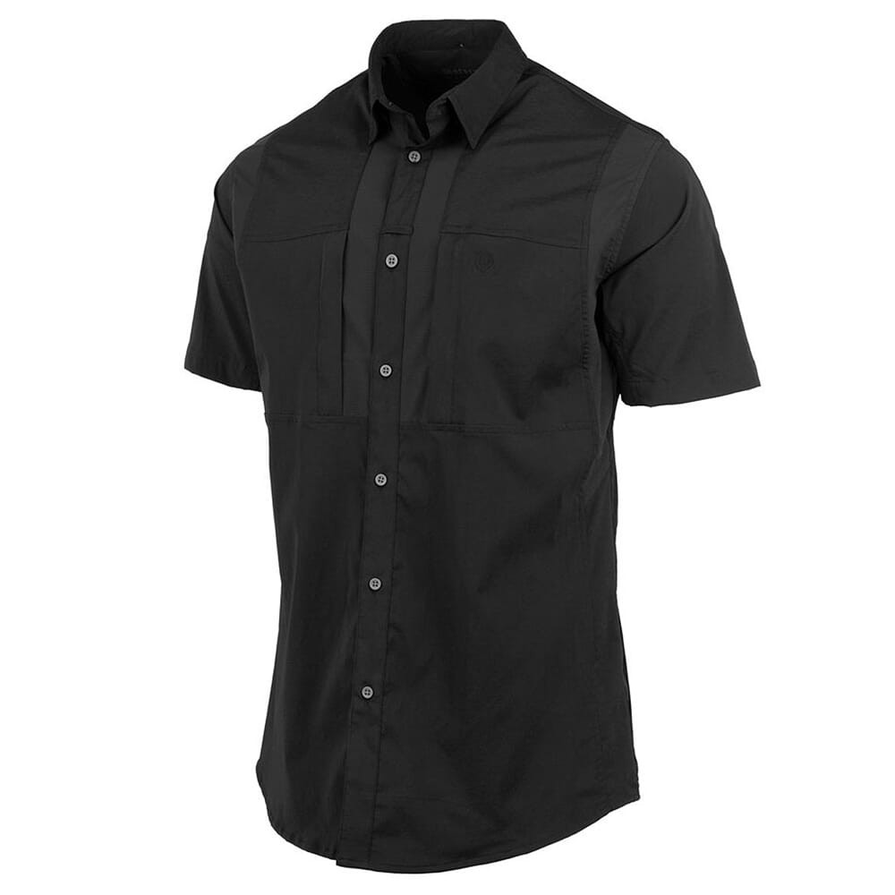 Beretta TKAD Flex Short Sleeve Button-Down Shirt Black LU951T23340999