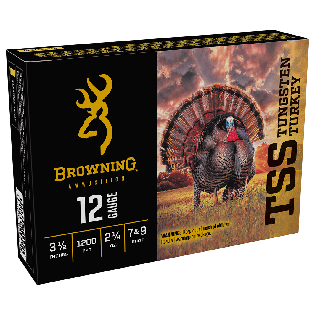 Winchester 12ga 3-1/2" #7&9 TSS Tungsten Turkey 2-1/4oz Box of 5 Shells B193921240