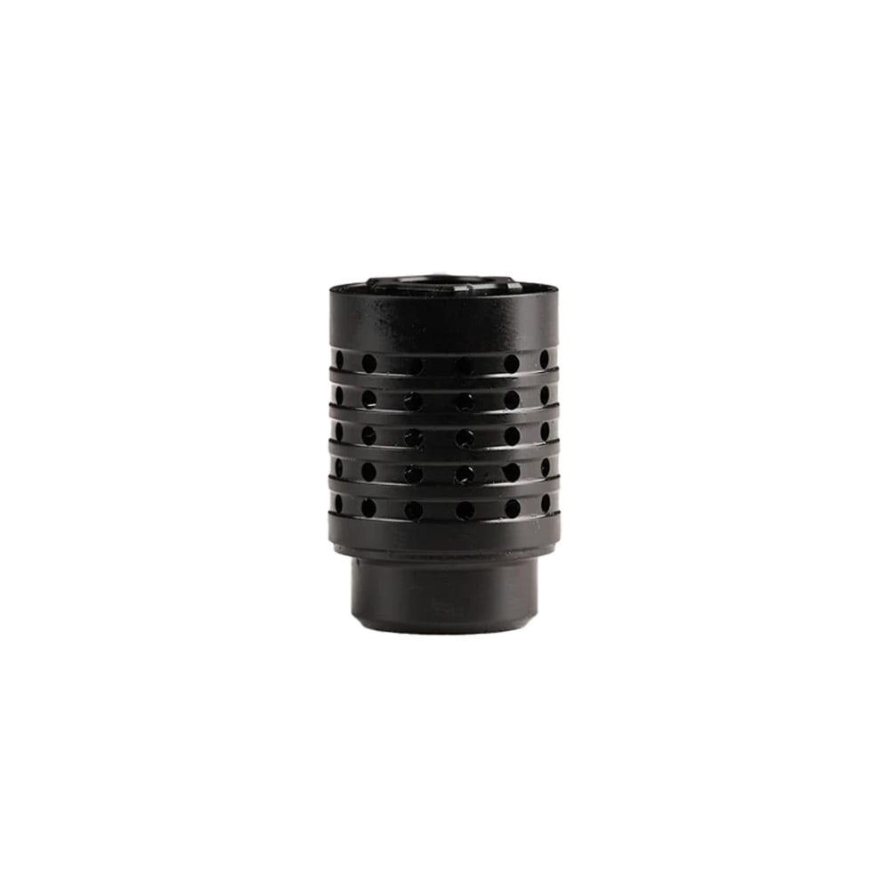 Q, LLC. Cherry Bomb Front Half Fast Attach Muzzle Brake for Q Silencers 1/2"Socket 360 Degree Ports Fits 90 Degree Shoulder CB-2PC-FRONT-BRAKE