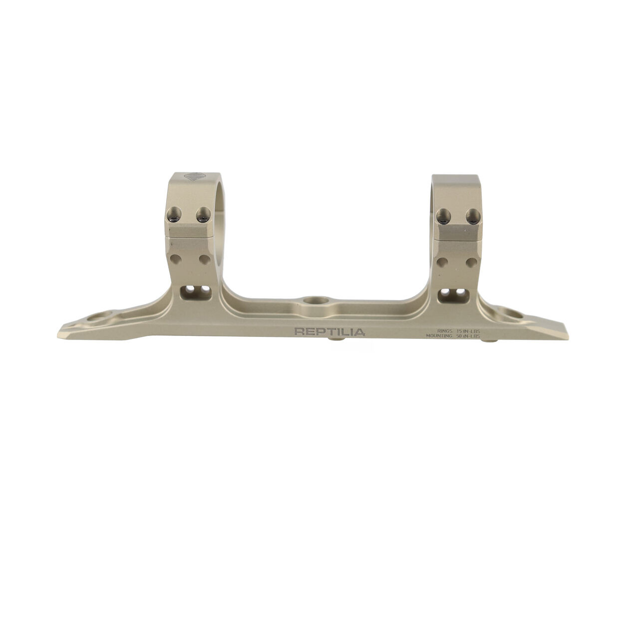 Q, LLC. AUS Direct Mount For The Fix Lightweight 35mm Scope Rings Clear 100-366