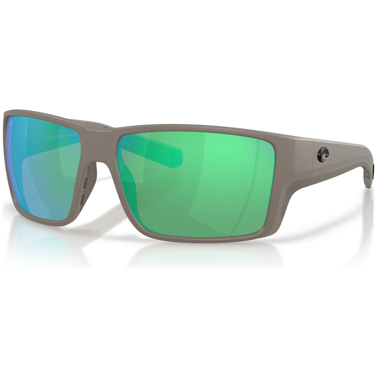 Costa Del Mar Reefton Pro Matte Olive Shale Frame Green Mirror 580G Lens 06S9080-90802263