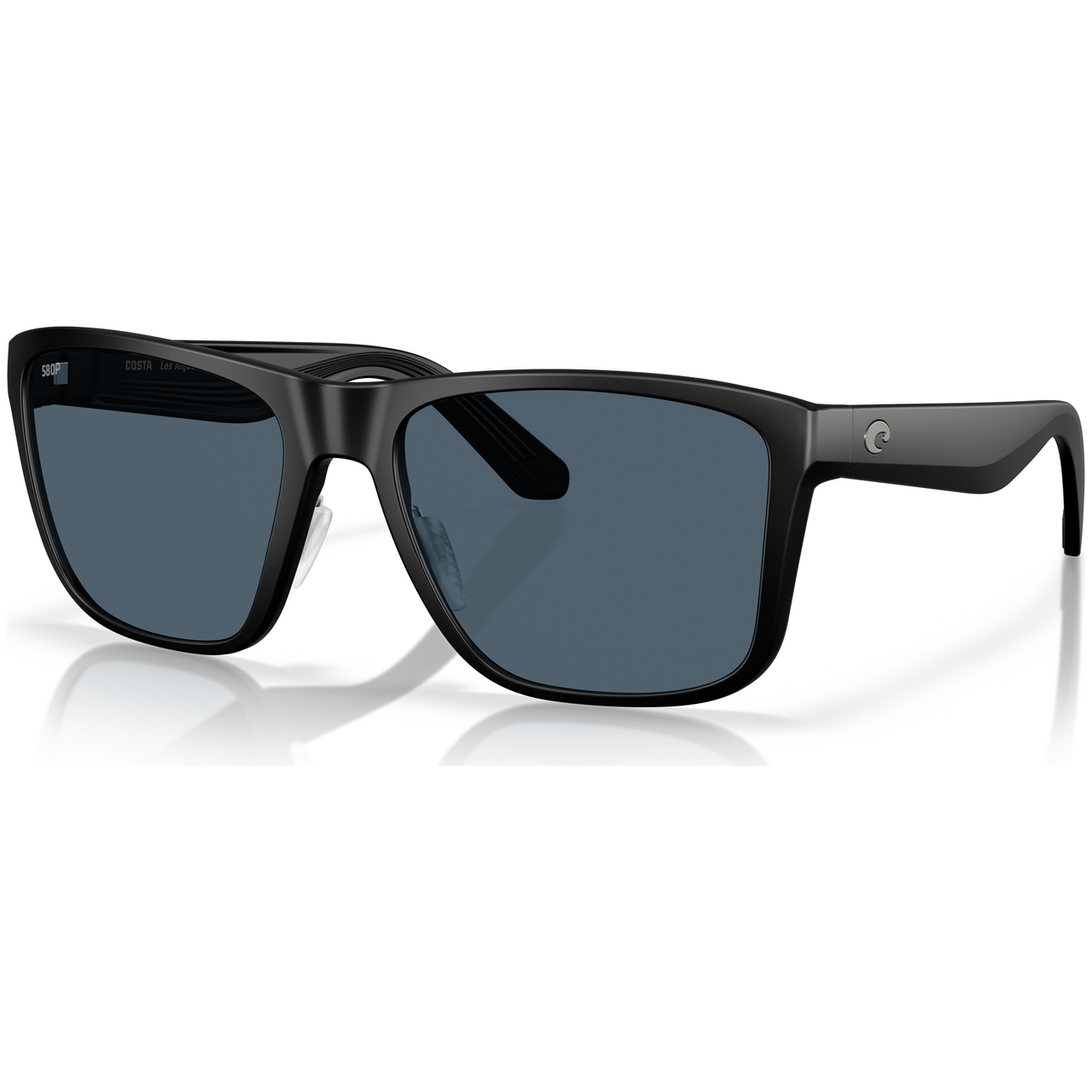 Costa Del Mar Los Alijos Matte Black Frame Gray 580P Lens  06S9126-91260459