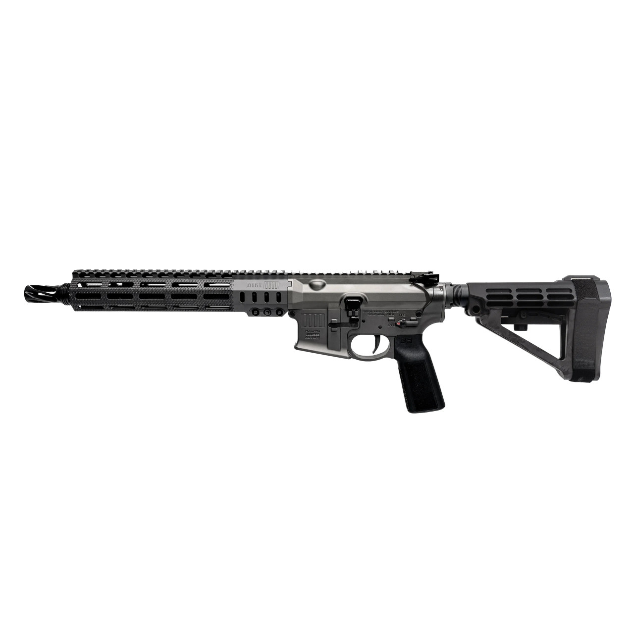 Sons of Liberty Gun Works MK1 CAR Pistol 11 .5" Bbl 5.56 P3 416 Stainless Steel  MK1 Cable Management Rail Brace MK1-CAR-556-115SS-PISTOL-A-BLK