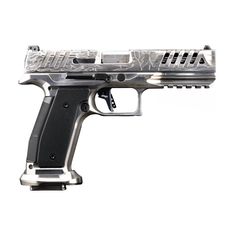 Walther Arms Meister Manufaktur Patriot 9mm 5" Bbl PDP Full Size Steel Frame Match Optics Ready Pistol w/(3) 10rd PDP Mags 288242610